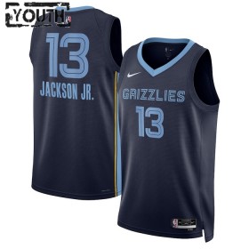 Dres Memphis Grizzlies Jaren Jackson JR 13 Nike 2022-23 Icon Edition Navy Swingman - Dječji
